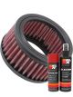 K&N Air Filter E-3120 + Aerosol Recharge Kit