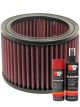 K&N Air Filter E-3140 + Aerosol Recharge Kit