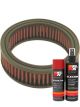 K&N Air Filter E-3180 + Aerosol Recharge Kit