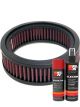 K&N Air Filter E-3224 + Aerosol Recharge Kit