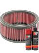 K&N Air Filter E-3300 + Aerosol Recharge Kit
