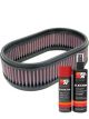 K&N Air Filter E-3446 + Aerosol Recharge Kit