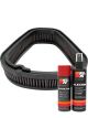 K&N Air Filter E-3495 + Aerosol Recharge Kit