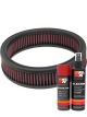 K&N Air Filter E-3510 + Aerosol Recharge Kit