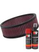 K&N Air Filter E-3530 + Aerosol Recharge Kit