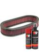 K&N Air Filter E-3672 + Aerosol Recharge Kit