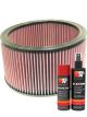 K&N Air Filter E-3690 + Aerosol Recharge Kit