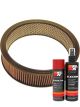 K&N Air Filter E-3745 + Aerosol Recharge Kit