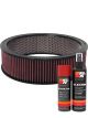 K&N Air Filter E-3750 + Aerosol Recharge Kit