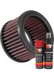 K&N Air Filter E-9025 + Aerosol Recharge Kit