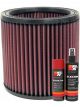 K&N Air Filter E-9029 + Aerosol Recharge Kit