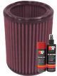 K&N Air Filter E-9183 + Aerosol Recharge Kit