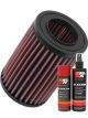 K&N Air Filter E-9257 + Aerosol Recharge Kit