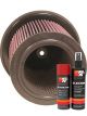 K&N Air Filter E-9266 + Aerosol Recharge Kit