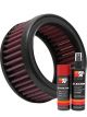 K&N Air Filter HA-0300 + Aerosol Recharge Kit