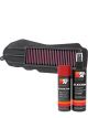 K&N Air Filter HA-0513 + Aerosol Recharge Kit