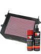 K&N Air Filter HA-1003 + Aerosol Recharge Kit
