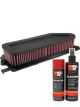 K&N Air Filter HA-1016 + Aerosol Recharge Kit