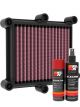 K&N Air Filter HA-1121 + Aerosol Recharge Kit