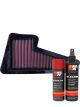K&N Air Filter HA-6500 + Aerosol Recharge Kit
