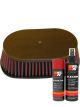 K&N Air Filter HA-6592 + Aerosol Recharge Kit