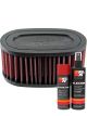 K&N Air Filter HA-7500 + Aerosol Recharge Kit