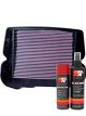 K&N Air Filter HA-8088 + Aerosol Recharge Kit