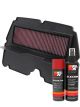 K&N Air Filter HA-9092-A + Aerosol Recharge Kit