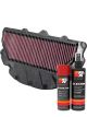 K&N Air Filter HA-9502 + Aerosol Recharge Kit