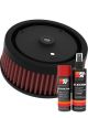K&N Air Filter HD-0818 + Aerosol Recharge Kit