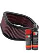 K&N Air Filter HD-1102 + Aerosol Recharge Kit