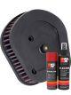 K&N Air Filter HD-1718 + Aerosol Recharge Kit