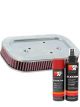 K&N Air Filter HD-8834 + Aerosol Recharge Kit