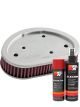 K&N Air Filter HD-9608 + Aerosol Recharge Kit