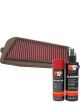 K&N Air Filter KA-0004 + Aerosol Recharge Kit