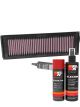 K&N Air Filter KA-1004 + Aerosol Recharge Kit