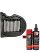 K&N Air Filter KA-1102 + Aerosol Recharge Kit