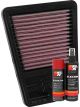 K&N Air Filter KA-2414 + Aerosol Recharge Kit