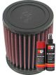 K&N Air Filter KA-3603 + Aerosol Recharge Kit