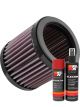K&N Air Filter KA-4010 + Aerosol Recharge Kit