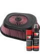 K&N Air Filter KA-4519XD + Aerosol Recharge Kit