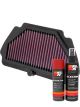 K&N Air Filter KA-6009R + Aerosol Recharge Kit