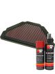 K&N Air Filter KA-6095 + Aerosol Recharge Kit