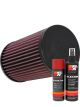 K&N Air Filter KA-7512 + Aerosol Recharge Kit