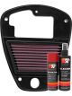 K&N Air Filter KA-9006 + Aerosol Recharge Kit