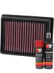 K&N Air Filter KT-1113 + Aerosol Recharge Kit
