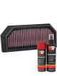 K&N Air Filter KT-1320 + Aerosol Recharge Kit