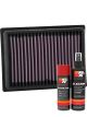 K&N Air Filter KT-7918 + Aerosol Recharge Kit