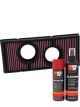 K&N Air Filter KT-9504 + Aerosol Recharge Kit