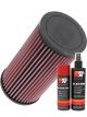 K&N Air Filter PL-1014 + Aerosol Recharge Kit
